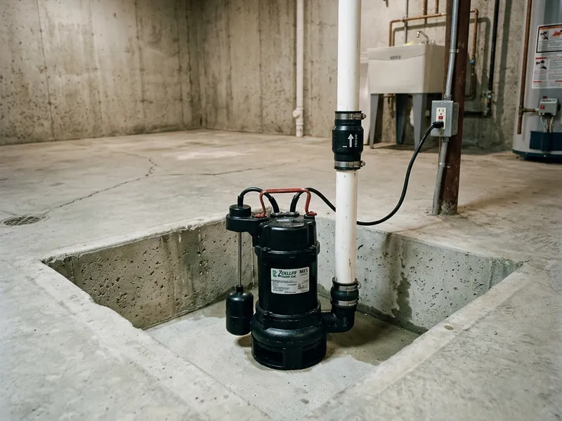 Sump Pump Installation Plumber in Three Lakes, MI